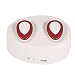 Produktbild Bluetooth Heasdset VGBBY Wireless Bluetooth Kopfhörer Mit Dock Lade Multi-Farbe ( Farbe : Red and White )