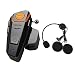 Produktbild 1000 m Bluetooth Motorrad Intercom Motorrad der neuen Generation Headset Bluetooth-Headset universal Wasserdicht Helm des Interphone Gegensprechanlage für 2 oder 3 Piloten und Audio 2.5 millimeter für das Walkie Talkie GPS Spieler MP3 - FM Radio und Freisprechfunktion (1 packung)
