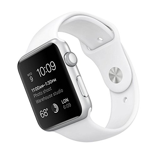 Preisvergleich Produktbild Apple Watch Sport 42mm mit Sportarmband silber / wei