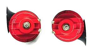 A2D Heavy Sound Super Type R Bike Horn for Yamaha YBR 110 -Set of 2.