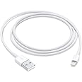 AILKIN Lightning to USB Cable Apple Certified (Mfi) Sync & Charge Cable for iPhone 14/13/12/11 Pro Max/XS MAX/XR/XS/X/8/iPad & iPod, All iPhones, fast Charging Lightning Cable, (Pack of 1) - WHITE