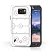 Produktbild eSwish Hülle/Case für Samsung Galaxy S6 Active/G890 / Eishockey Muster/Amerikanisch Sportplatz Feld Kollektion