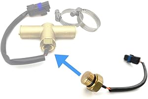 Landirenzo Sensore temperatura acqua, Vite con tappo, senza raccordo a T