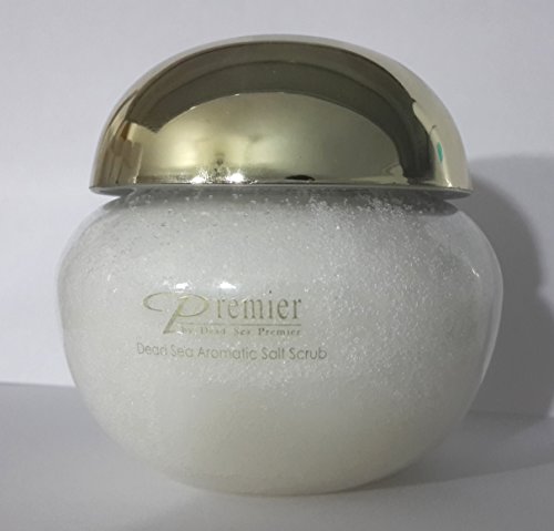 Premier Dead Sea Aromatic Salt Scrub, gold