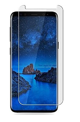 Phonillico Film Protection Ecran en Verre Trempe Bord Transparent pour Samsung Galaxy S9 - Ultra Resistant Vitre Ecran Protecteur 100% Incurve Integral Phonillico®