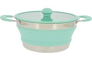 Incasa Faitouts rétractables Grand Format, Bleu