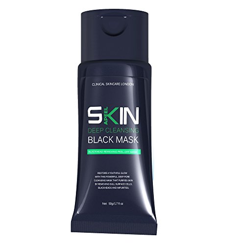 Skinapeel Deep Cleansing Black Mask Blackhead Removing Peel Off Mask For Face & Body 50g