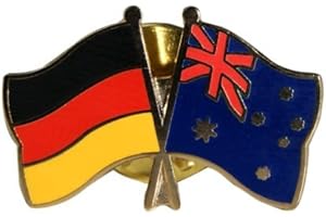 Flaggenfritze® Freundschaftspin Deutschland - Australien