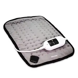 Mievida Orthopaedic Pain Reliever Electric Heating Pad with Belt and Temperature Controller Heat Belt (Grey)
