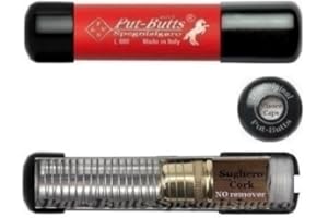 TLVS PUT-BUTTS SPEGNISIGARO Spegnisigaro per Toscano. Put - Butts Spegnigaro Made in Italy. Dal Produttore il Modello L 080 Singolo con Visore Capsula, Colore Sabbia Rossa ANTIGRAFFIO.