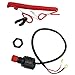 Produktbild Lorsoul Allgemein Boot Außenborder Motor Kill-Stopp-Schalter mit Sicherheit Tether Lanyard Set Kill Switch