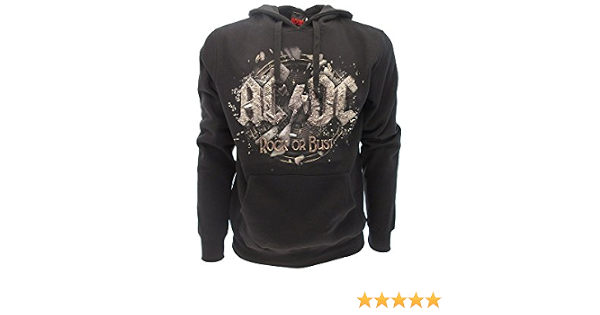Felpa con Cappuccio Ufficiale Originale ACDC Musica Gruppo Rock Ufficiale  Shirt Maglia Cappuccio Unisex Netflix Playstation FLP.ORGL.010 (S) :  Amazon.it: Abbigliamento