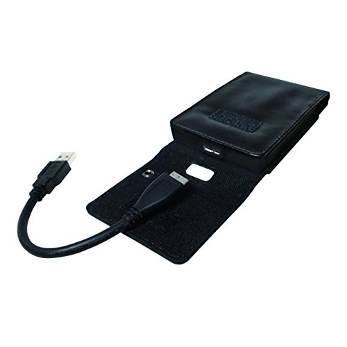LogiLink USB 3.0 6,4 cm (2,5 Zoll) SSD/HDD Gehäuse, Leder-Design - 12