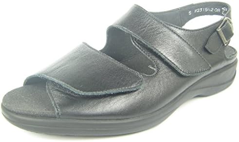Solidus Women's 7303800098 Fashion Sandals black black
