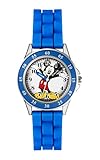 Mickey Mouse Kinder Analog Quarz Uhr mit Gummi Armband MK1241