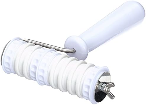 RuiChy Fondant Ribbon Cutter Roller Embosser Cake Decorating