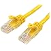 Produktbild StarTech 45PAT10MYL Cat5e Ethernet Netzwerkkabel Snagless mit RJ45, 10 m Gelb
