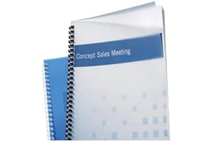 GBC ESP425510 - Portada de encuadernación PP POLYCOVERS translúcidas 500 micras DIN A3 (Pack 100) color translúcida