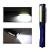 Produktbild GOESWELL LED Arbeitsleuchte Taschenlampe 3-AA Batterie COB LED Pocketlight Arbeitslampe kabellos, Worklight mit Befestigungs-Clip inklusiv Magnet Halterung, Penlight Inspektionslampe (blau)
