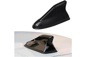 GNTHERF Antena Aleta Tiburon Coche, para MG ZS 2017-2023 Resistente al Aguay Polvo Baja Resistencia Viento Accesorios Coche Tuning,A