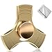 Price comparison product image First2savvv Aluminum Alloy Fingertip gyro Hand Spinner Stress Reducer Bearing Fidget Toy( 1 to 3 minutes spin) + Cleaning cloth TL-SYC-15