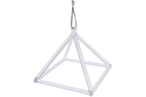 SHARPLACE 1 de Cristal de Quartz Clair Pyramides Chantantes Bol Chantant En Cristal de 8 "
