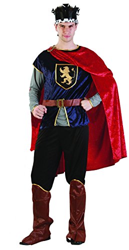 Rire Et Confetti - Fibmou008 - Déguisement pour Adulte - Costume Prince Médiéval Homme - Taille L