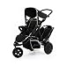 Hauck Freerider 3 Wheel Tandem Pushchair - Black.