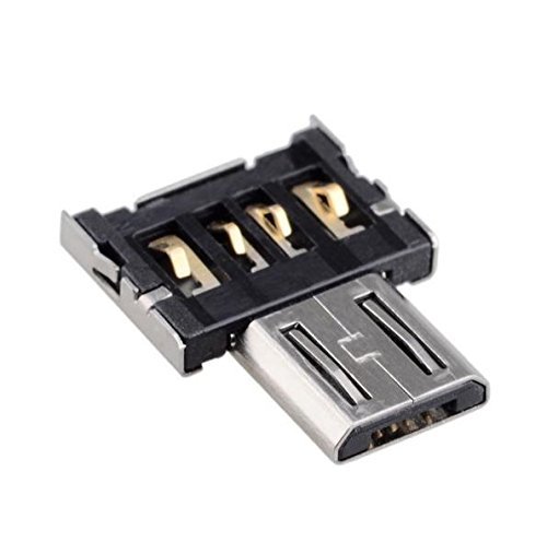 OTG Adapter Konverter Kolong Micro USB Stecker auf USB Buchse OTG Adapter Konverter für OTG Android Handy bzw. Tablets 15,4 (L) x 11 (W) mm - 5