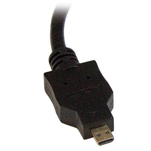 StarTech HDDDVIMF8IN Micro HDMI auf DVI-D Konverter Kabel Adapter (0,2m) - 2
