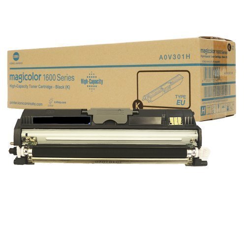 Original Toner Konica Minolta A0V301H Konica Minolta Magicolor 1600W 1650EN 1680MF 1690MF Schwarz (ca. 2.500 Seiten) Black