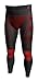 Produktbild CRIVIT® Herren Motorsport-Funktionshose, Baselayer, lang (schwarz/rot, Gr. L 52/54)