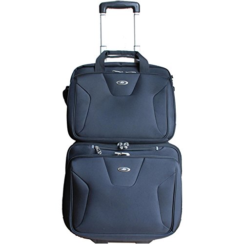 Cox Swain Laptop Business Trolley für Notebooks bis 17 Zoll + Laptop Tasche für Geräte bis 15,4 Zoll - 4