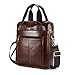 Produktbild Leder Handtaschen Aktentasche Umhängetaschen Herren für IPAD/ 12 Zoll MacBook, Leder Messenger Bag Tablet Tasche Schultertasche Business Aktentaschen Vintage Vertical Crossbody Aktentasche, Braun
