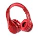 Produktbild Over Ear Kopfhrer Bluetooth Kopfhörer Kabellos Sport Stereo FM/AUX-in/TF Headset Rot Kristallklar Bass