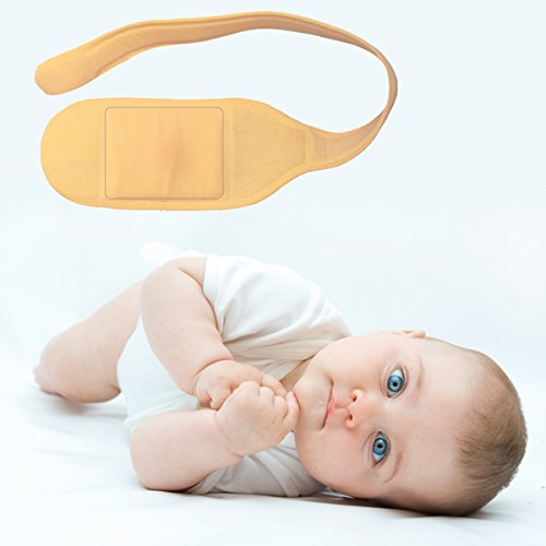 infinitum Medical Grade Enfant hernie ombilicale, Ceinture de Soutien abdominal, réglage Piercing Nombril pour bébé, (Taille unique)