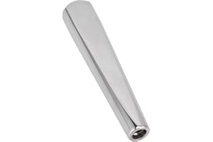 GOSHYDA Poignée de Robinet de Bière, Poignées de Robinet de Bière à Pression Standard en Acier Inoxydable 304 Robustes, Bouchon de Tour de Bière pour Robinets Américains, Brassage Maison