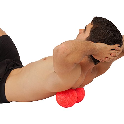 Massage Ball for Mobility – 12cm Accupoint Self Massage Ball Ergonomics Spine & Tissue Self Massager. Myofascial Release for Neck, Upper & Lower Back, Relaxation & All Over Body Deep Tissue Therapy. Includes FREE Ebook Instructions for Best Results - 3