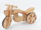 Schaukelmotorrad Schaukelpferd Holzspielzeug SPEED NEU - 