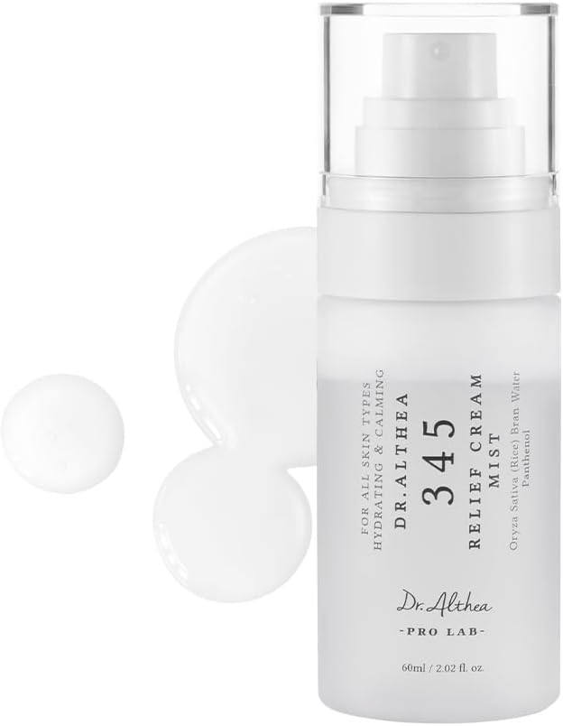 Dr. Althea 345 Relief Cream Mist, spray facial calmante para pieles sensibles, 60 ml
