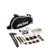 Produktbild Fahrrad Reparatur Set,Multifunktions Fahrrad Werkzeugsatz, Tragbare Fahrradreparatur Werkzeuge mit Mini Luftpumpe, 14 in 1 Klappwerkzeug, Reifenkasten, Brechstange, Reifenhäcksler, Werkzeugtasche