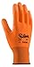 Produktbild G-Tek HV 33-425OR/L Hi-Vis Seamless Knit Polyester Glove with Polyurethane Coated Smooth Grip on Palm and Fingers by G-Tek HV