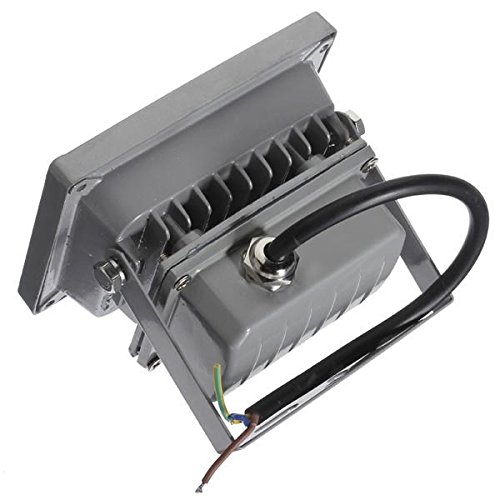 MVPower® 2 St. 10W RGB LED Strahler Wasserdicht IP65 In- und Outdoor Grau Gehäuse mit Fernbedienung Memory Funktion Farbwechsel LED-Fluter Scheinwerfer Außenbeleuchtung - 6