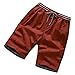 Produktbild Kurze Hosen Herren Baumwolle Shorts Kanpola Punkt Druck Bermudashorts Freizeit Retroshorts Stretch Sweatshorts Sommerhosen