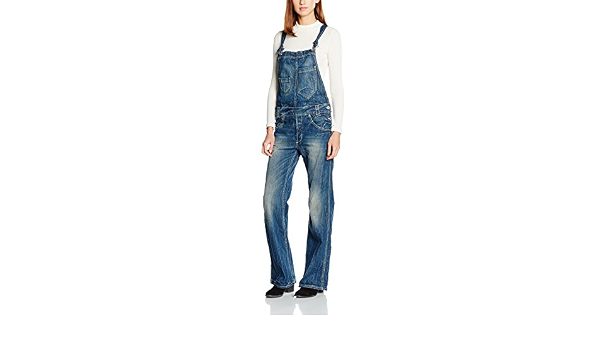 DONDUP Salopette Raice Blu W32 : Amazon.it: Abbigliamento