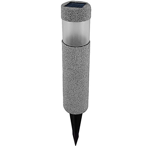 4x Solarlampe LED Lampe Leuchte Garten Gartenleuchte Solar Strahler Steinoptik - 2