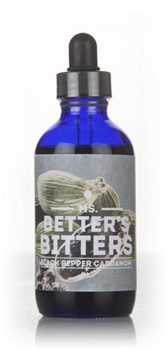 Ms Betters Bitters | Black Pepper and Cardamom Cocktail Bitters | 120 ml | Perfect For The Home Bar