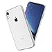 Price comparison product image NEW'C Case for iPhone XR Shock-Absorption Bumper Cover, Silicone TPU Transparent - HD Clear