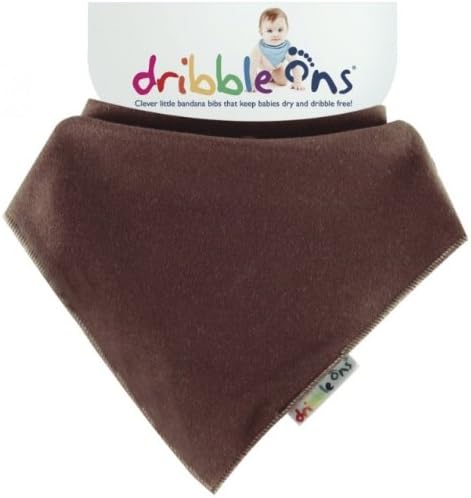 Dribble Ons Bib (0-24 Months) - Buy One Get One Free (BOGOF) - Brown