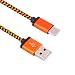 Produktbild Sansee USB-C 3.1 Typ C Stecker auf USB 2.0 Ein männliches Datenkabel für Oneplus 3 Drei (Orange)